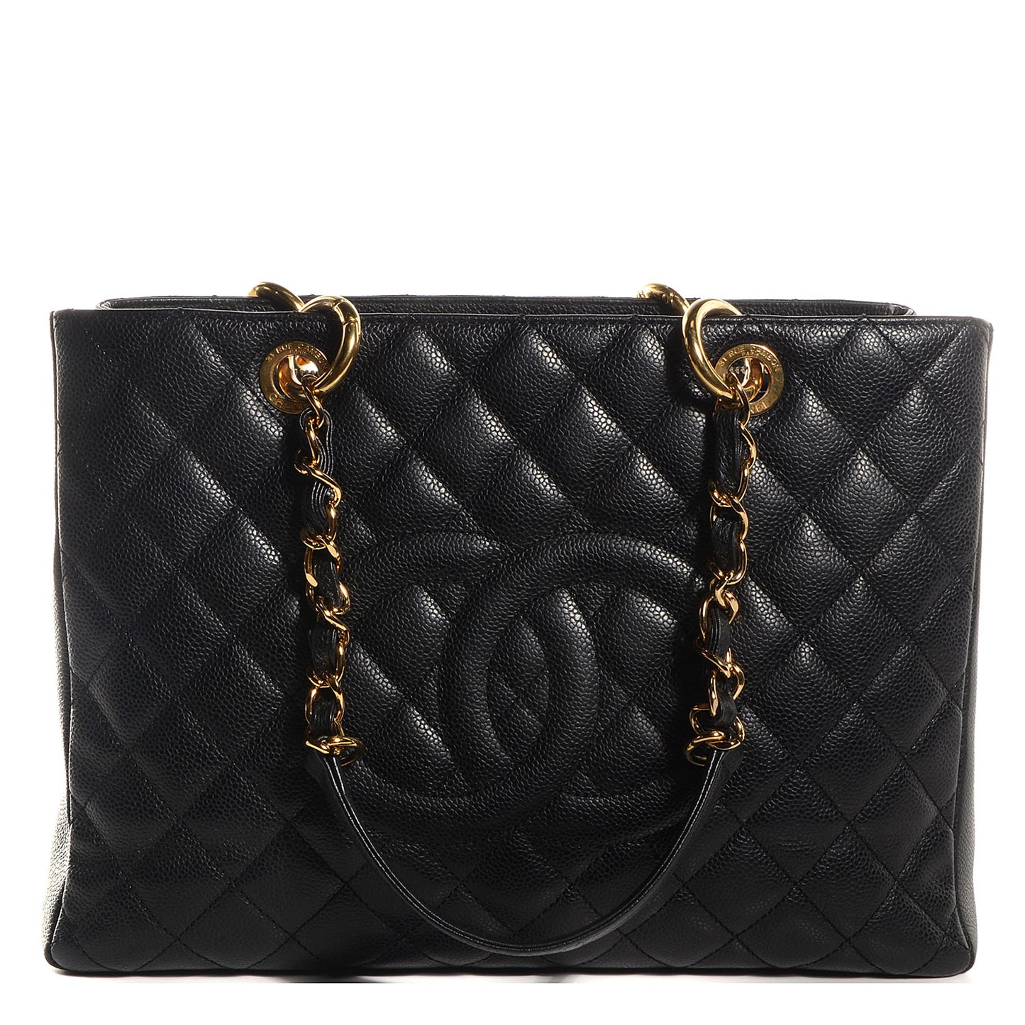 Caviar Grand Shopping Tote GST Black