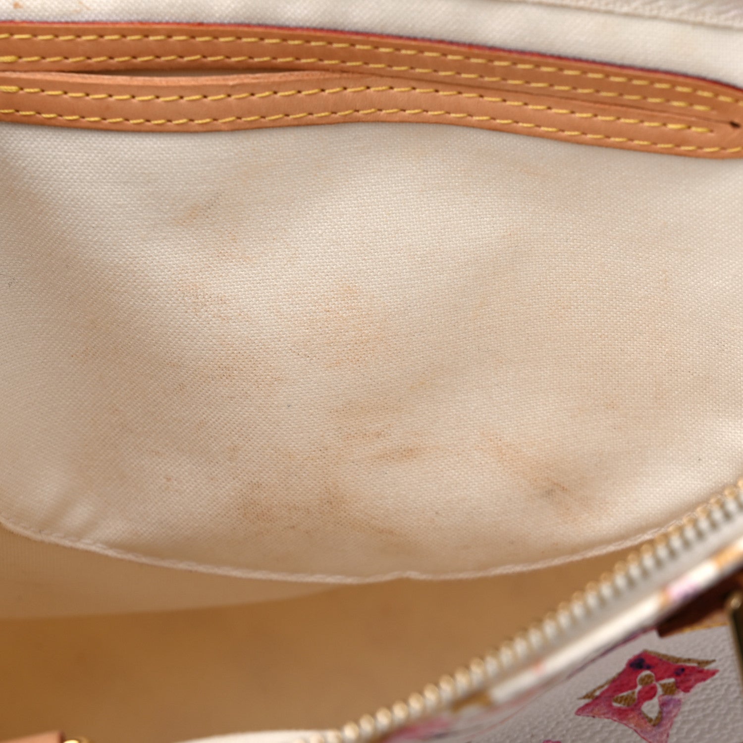 Louis Vuitton Watercolor Aquarelle Speedy 35 White 10 of 14