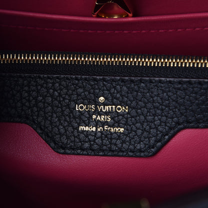 Louis Vuitton Taurillon Capucines MM Cobalt Fuchsia 6 of 6