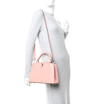 Louis Vuitton Taurillon Capucines BB Magnolia 2 of 10
