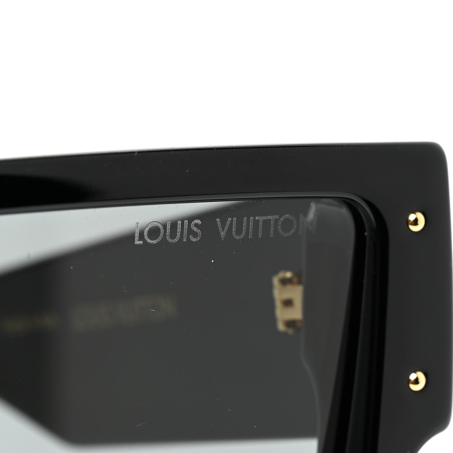 Louis Vuitton Acetate Cyclone Sunglasses Z1578E Black 8 of 9