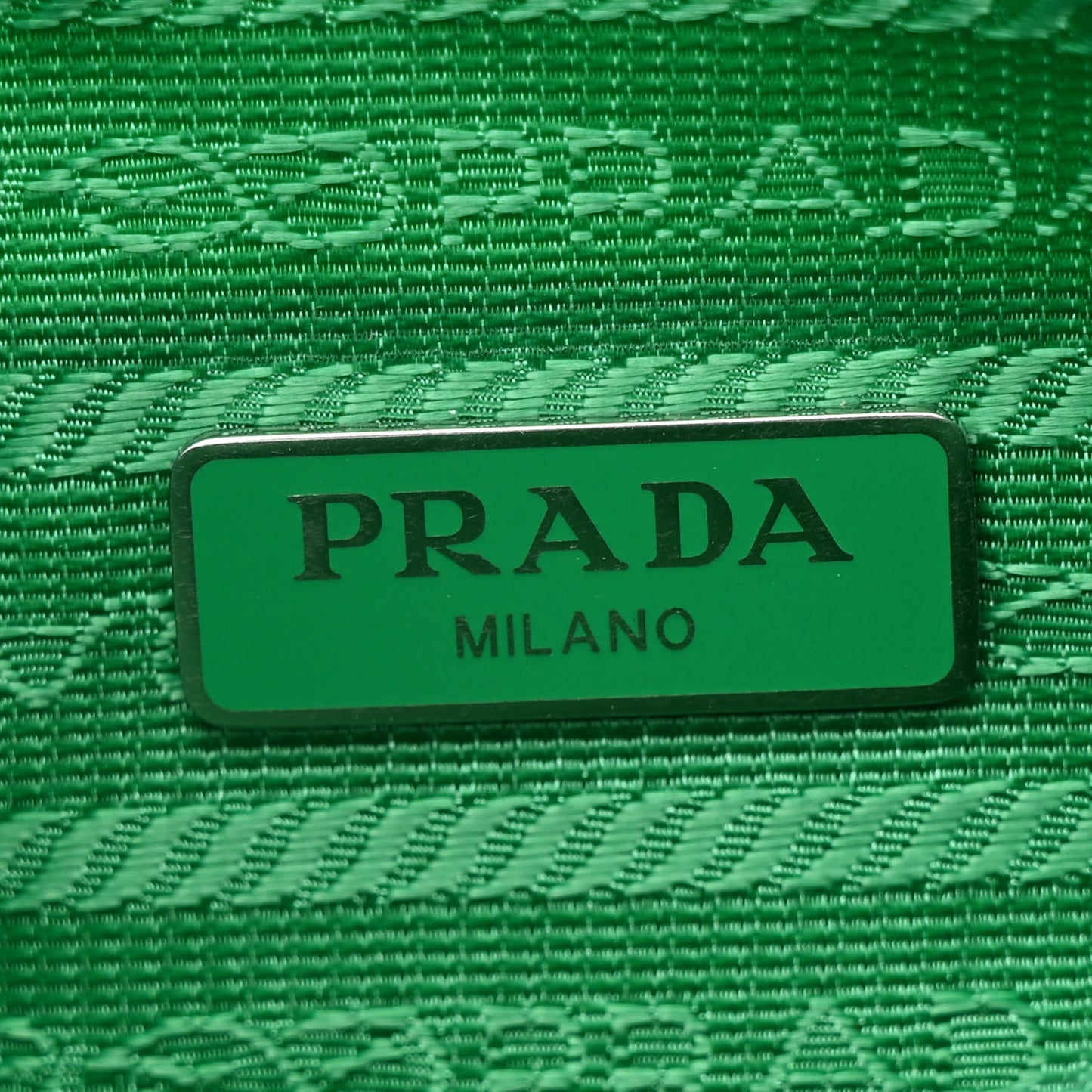Tessuto Nylon Mini Re-Edition 2000 Bag Menta