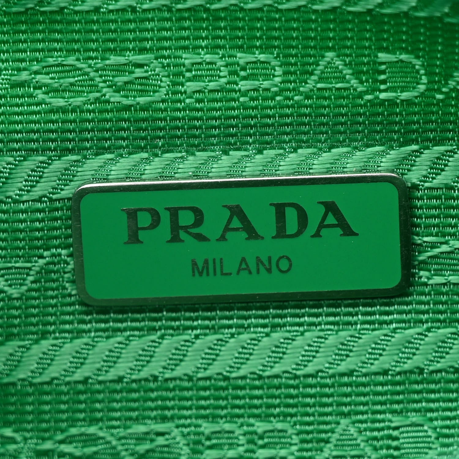 Prada Tessuto Nylon Mini Re-Edition 2000 Bag Menta 6 of 13