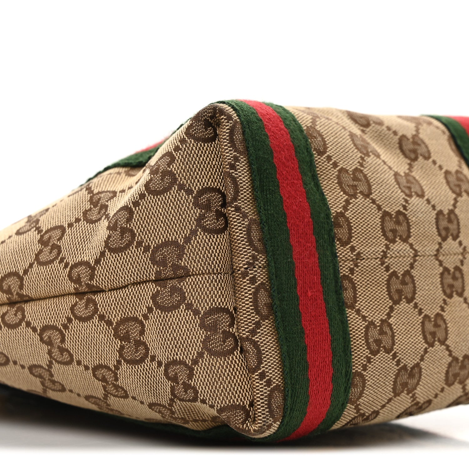 Gucci Monogram Web Small Jolicoeur Shopper Tote Off White 9 of 10