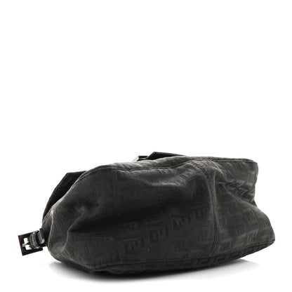 Fendi Zucchino Mini Mama Baguette Black 4 of 12