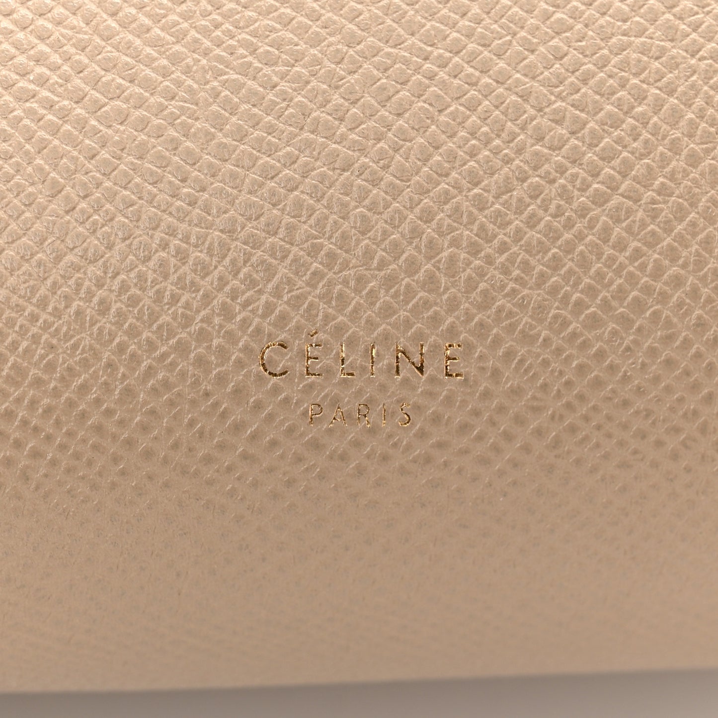 Grained Calfskin Nano Belt Bag Light Taupe