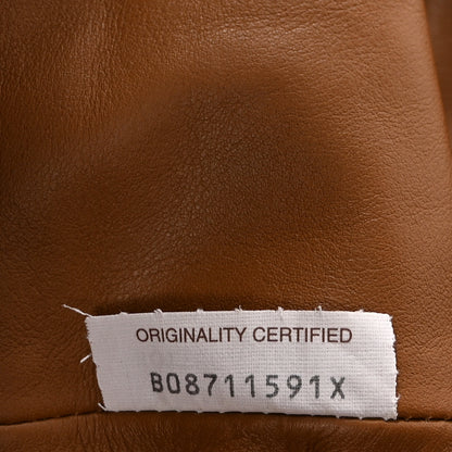 Bottega Veneta Smooth Butter Calf The Pouch Oversized Clutch Teak 7 of 10