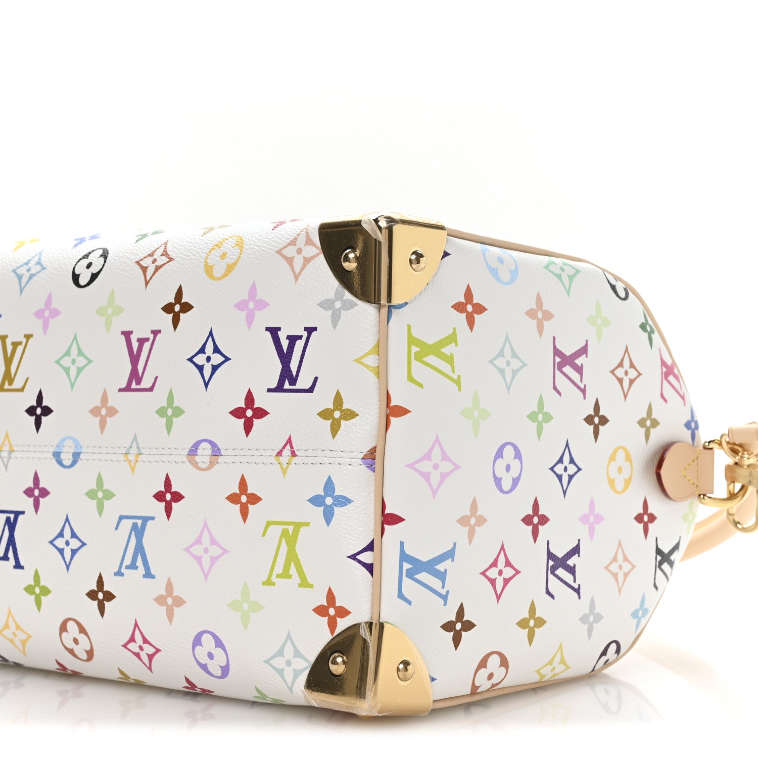 Louis Vuitton LV X TM Monogram Multicolor Speedy Soft 30 White 8 of 9