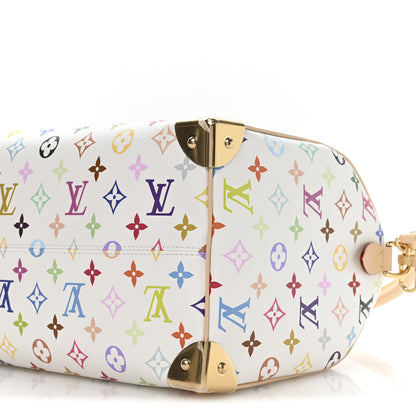 Louis Vuitton LV X TM Monogram Multicolor Speedy Soft 30 White 8 of 9