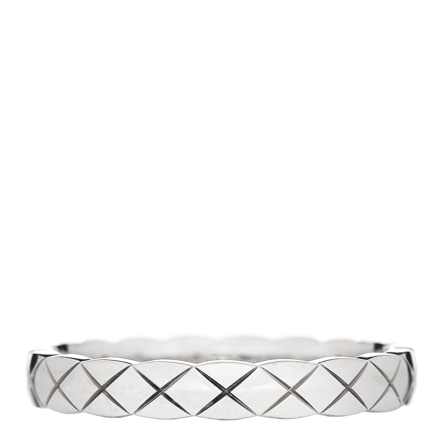 18K White Gold Mini Coco Crush Ring 57 8