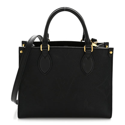 Louis Vuitton Empreinte Monogram Giant Onthego PM Black 1 of 12