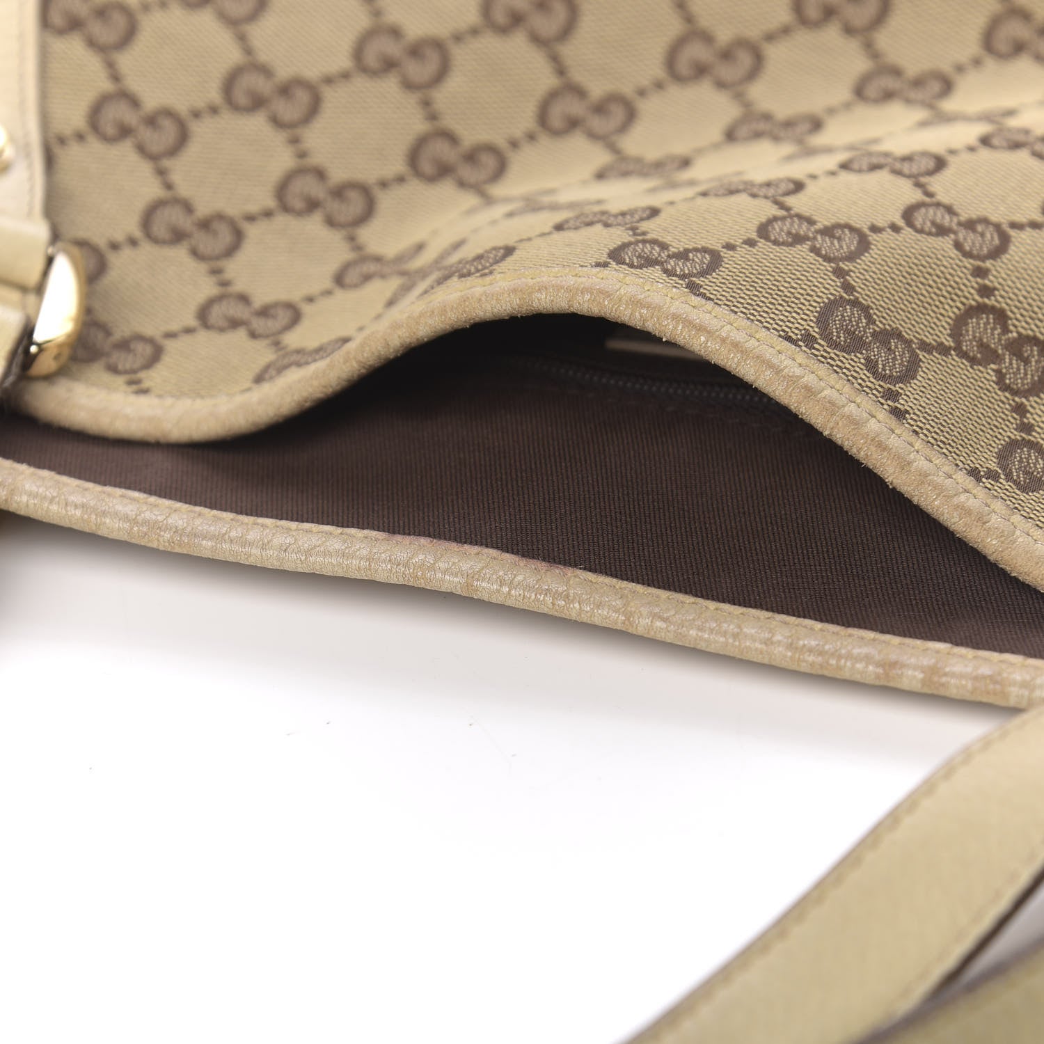 Gucci Monogram Medium Abbey Shoulder Bag Off White 10 of 21