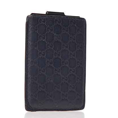 Gucci Guccissima Money Clip Navy 4 of 6