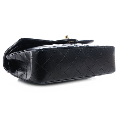 Chanel Lambskin Small Double Flap Navy 4 of 8