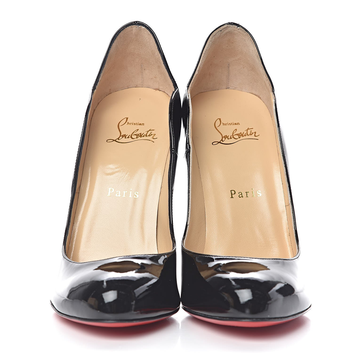 Christian Louboutin Patent Wawy Dolly 120 Pumps 38.5 Black 2 of 20
