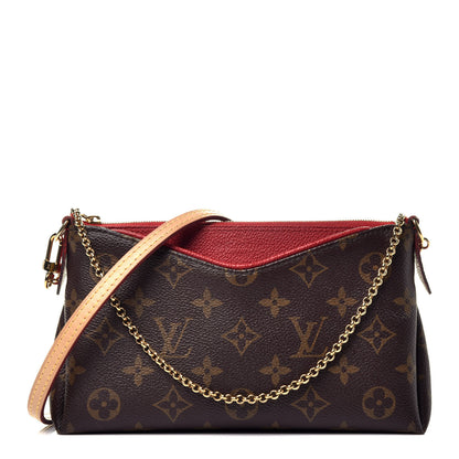 Louis Vuitton Monogram Pallas Clutch Cherry 1 of 9
