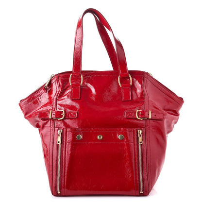 Saint Laurent Patent Large Downtown Red 1 of 7