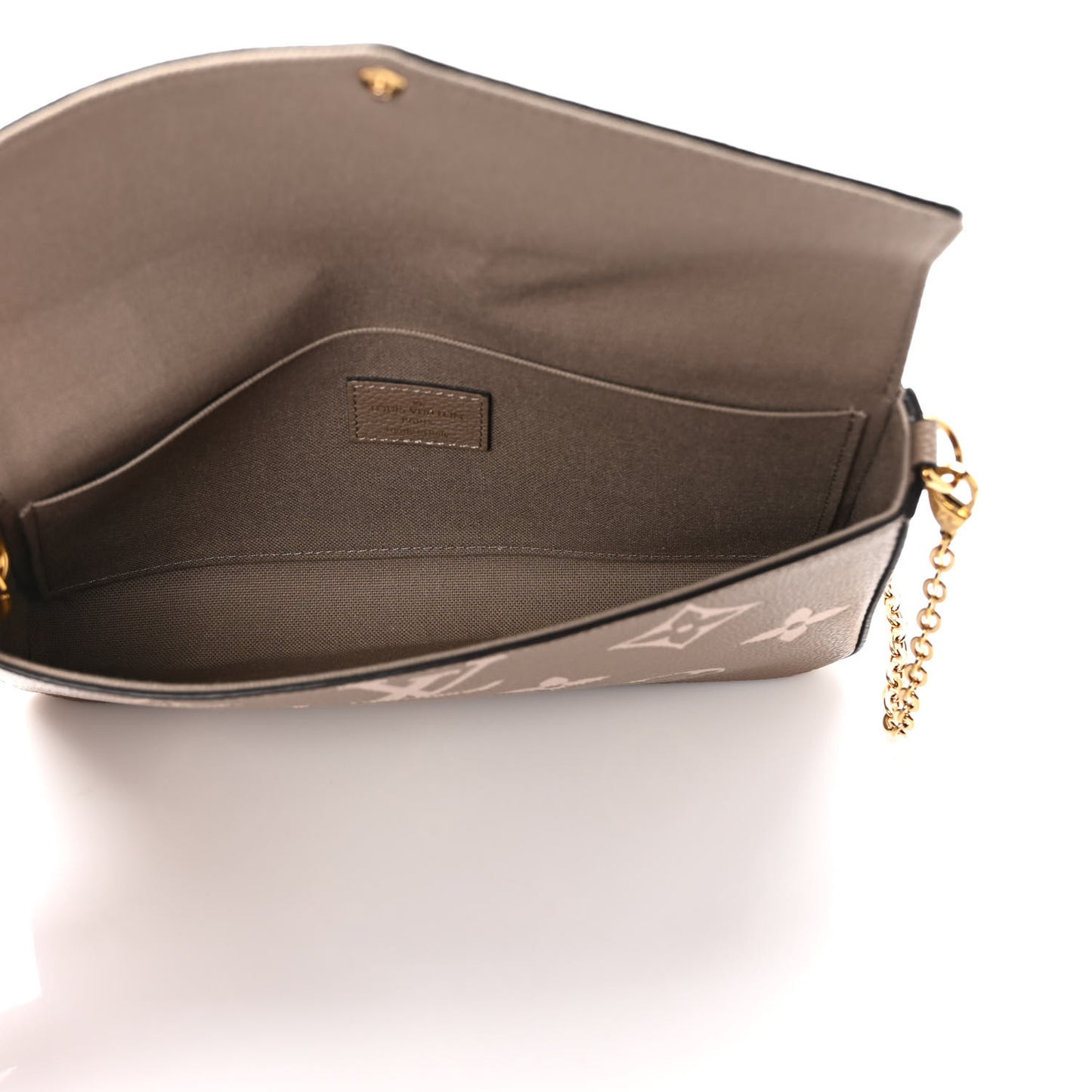 Empreinte Monogram Giant Felicie Pochette Tourterelle Creme