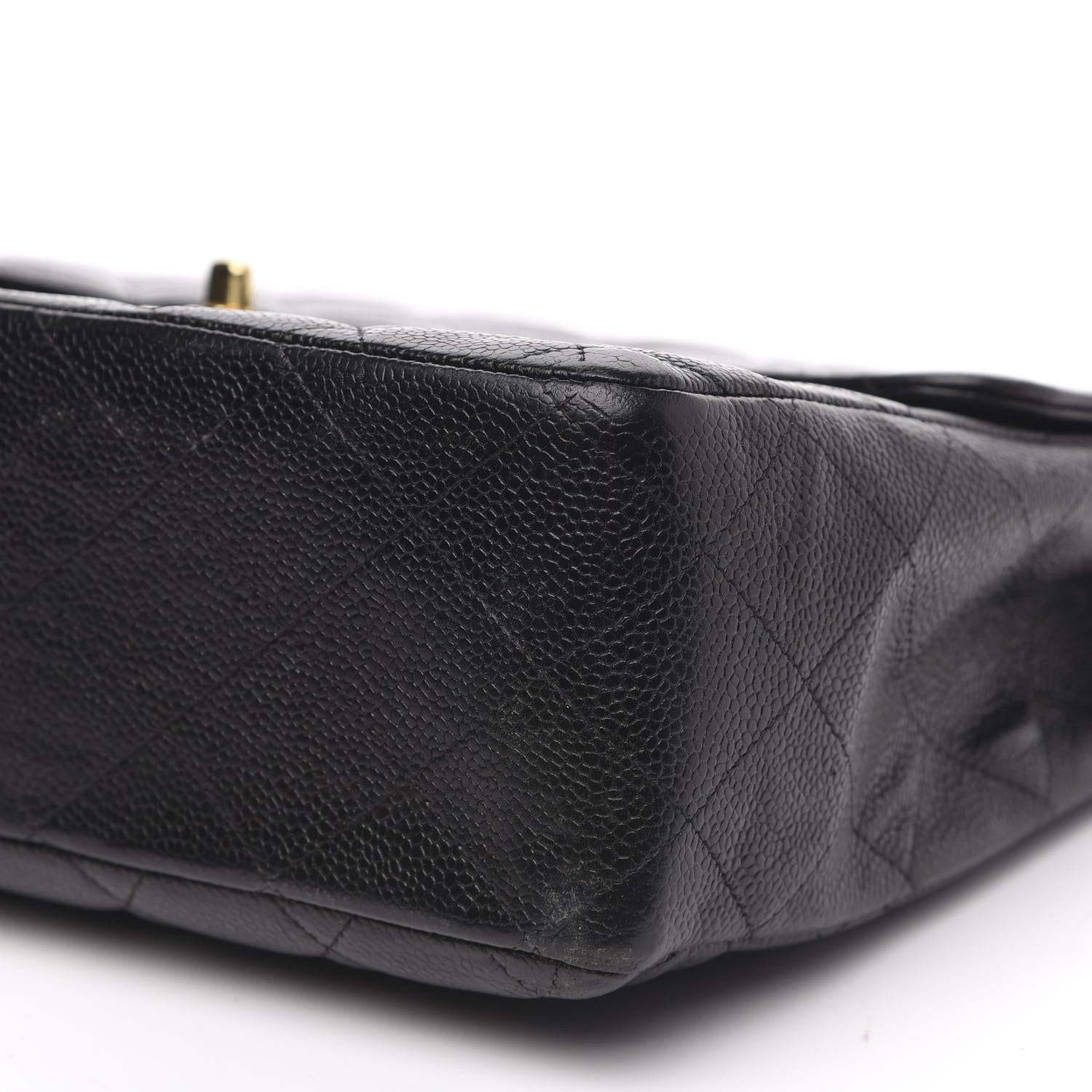 Chanel Caviar Jumbo Single Flap Black 10 of 14