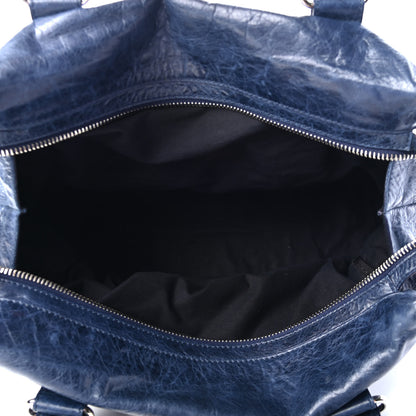 Balenciaga Agneau Giant 21 Silver Hardware Mid Day Marine 4 of 4
