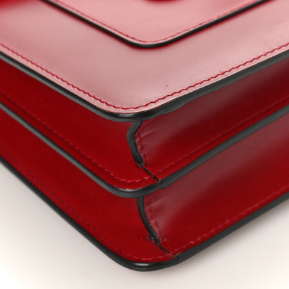Bulgari Calfskin Serpenti Forever Crossbody Bag Ruby Red 8 of 9