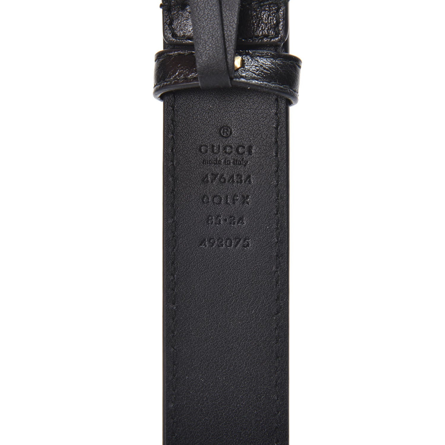 Gucci Azalea Calfskin Matelasse Diagonal Torchon GG Marmont Belt Bag 85 34 Black Romantic Cerise 7 of 10