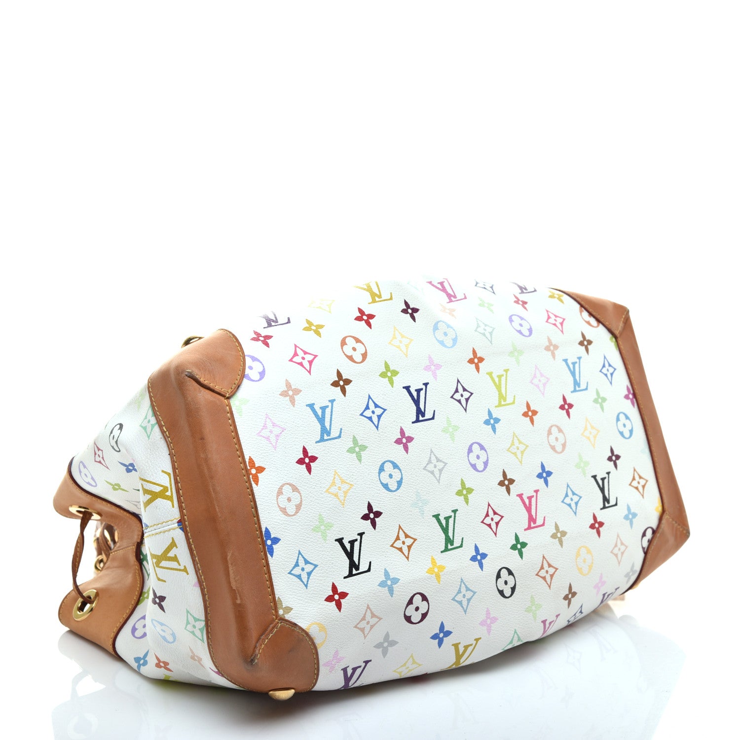 Louis Vuitton Monogram Multicolor Ursula White 4 of 11