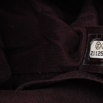 Chanel Glazed Calfskin Quilted Tote Black 7 of 13