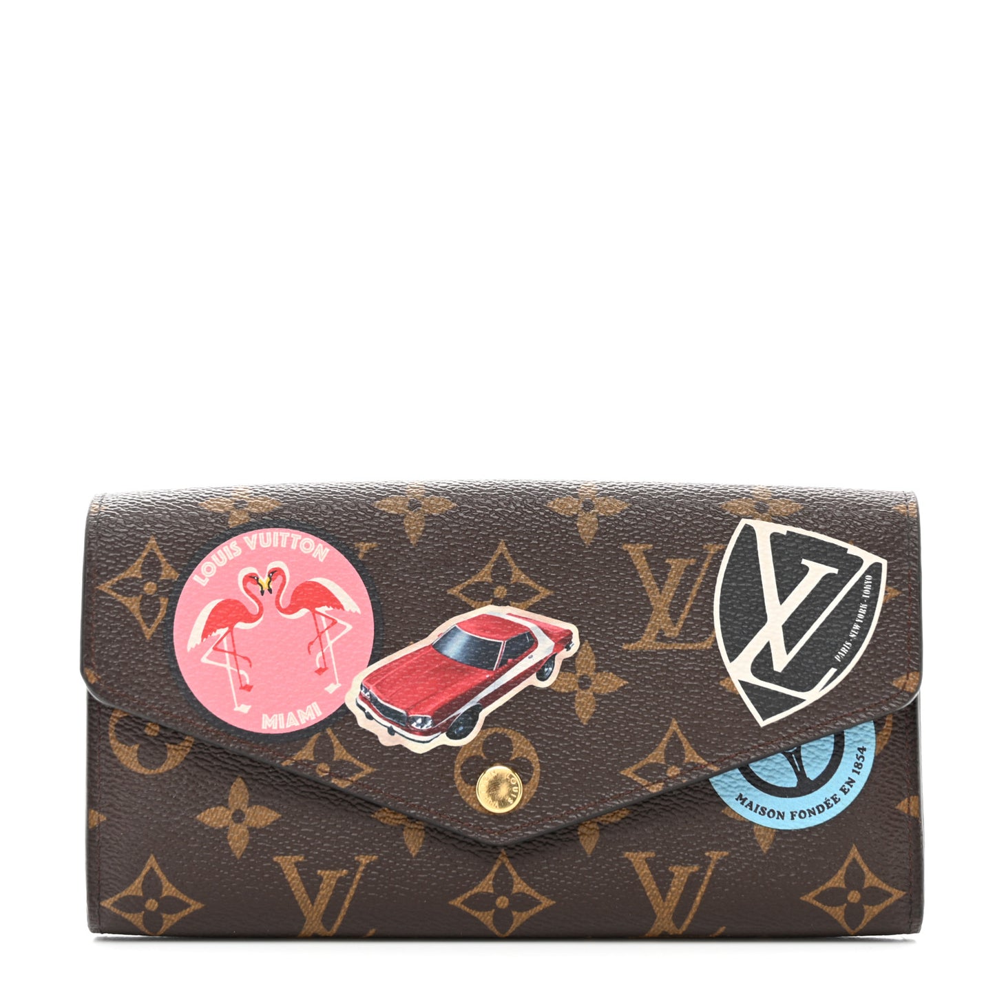 Monogram World Tour Sarah Wallet