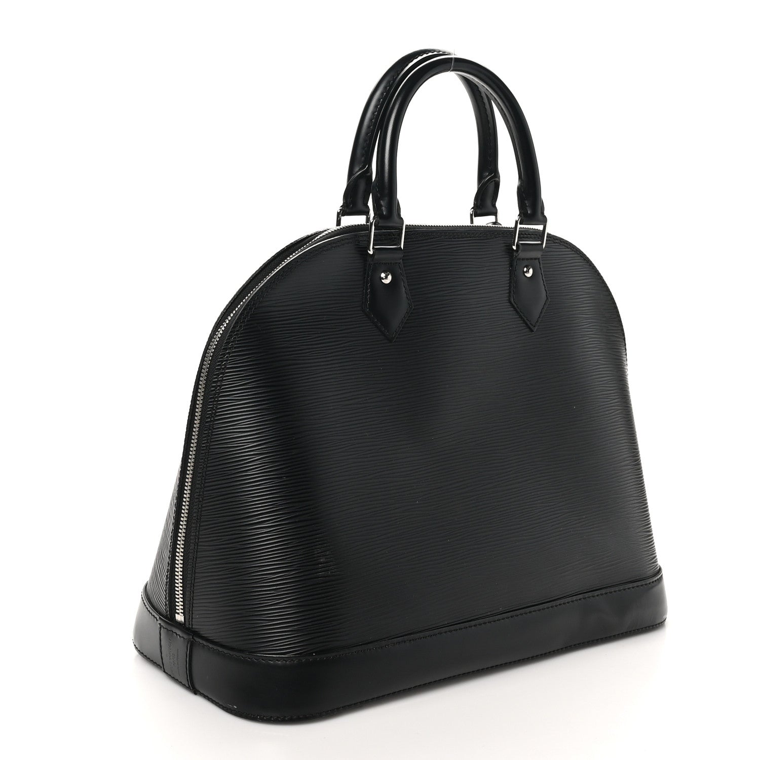 Louis Vuitton Epi Alma MM Black 3 of 10