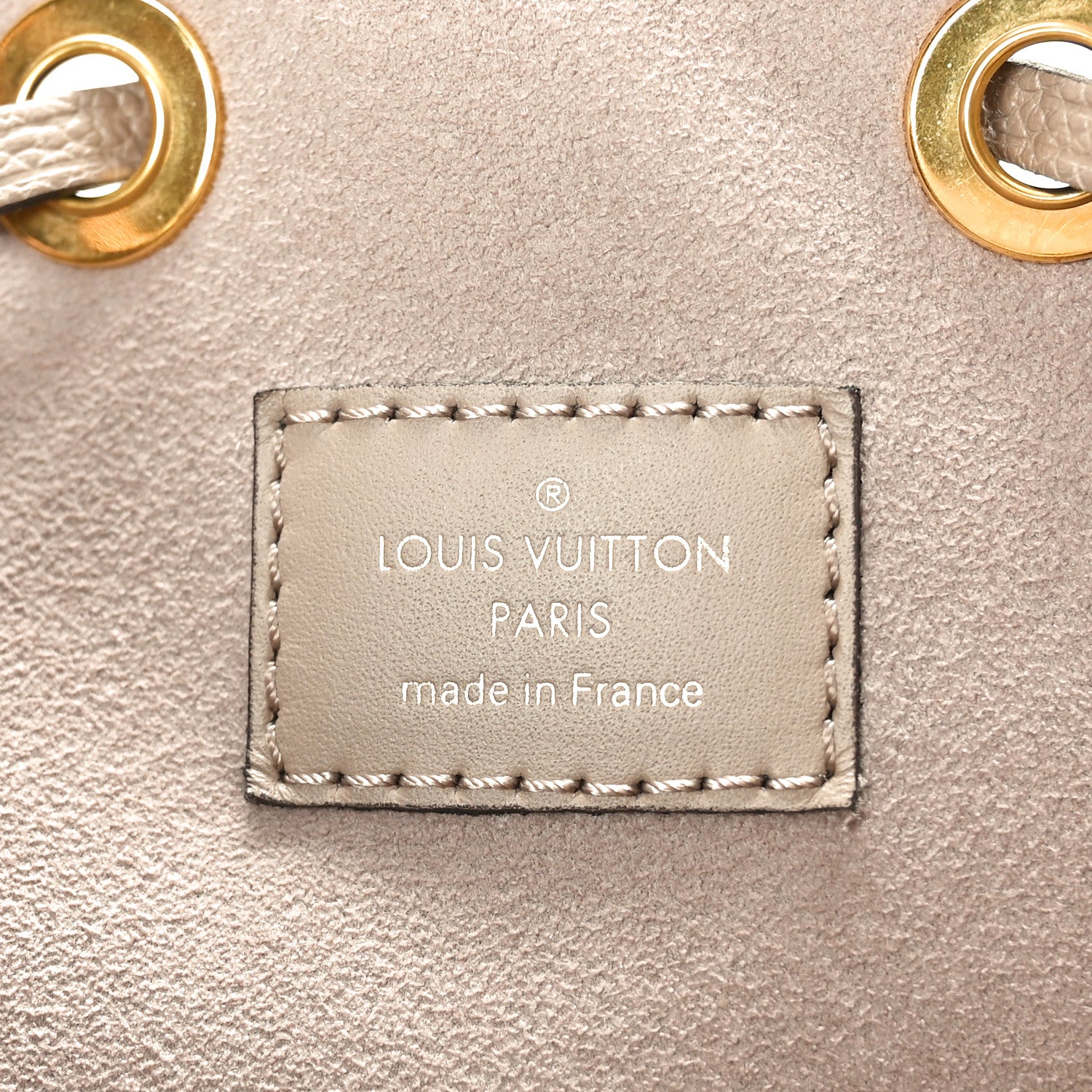 Louis Vuitton Empreinte Monogram Giant Neonoe MM Tourterelle Creme 7 of 10