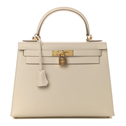 Hermes Epsom Kelly Sellier 28 Craie 1 of 11