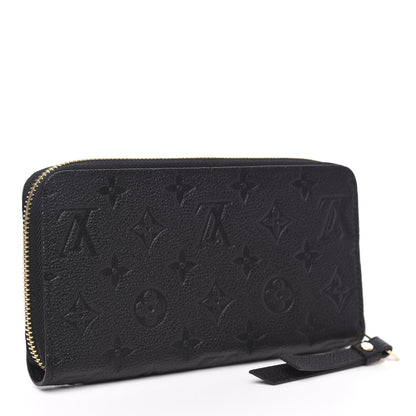 Louis Vuitton Empreinte Zippy Wallet Black 3 of 8