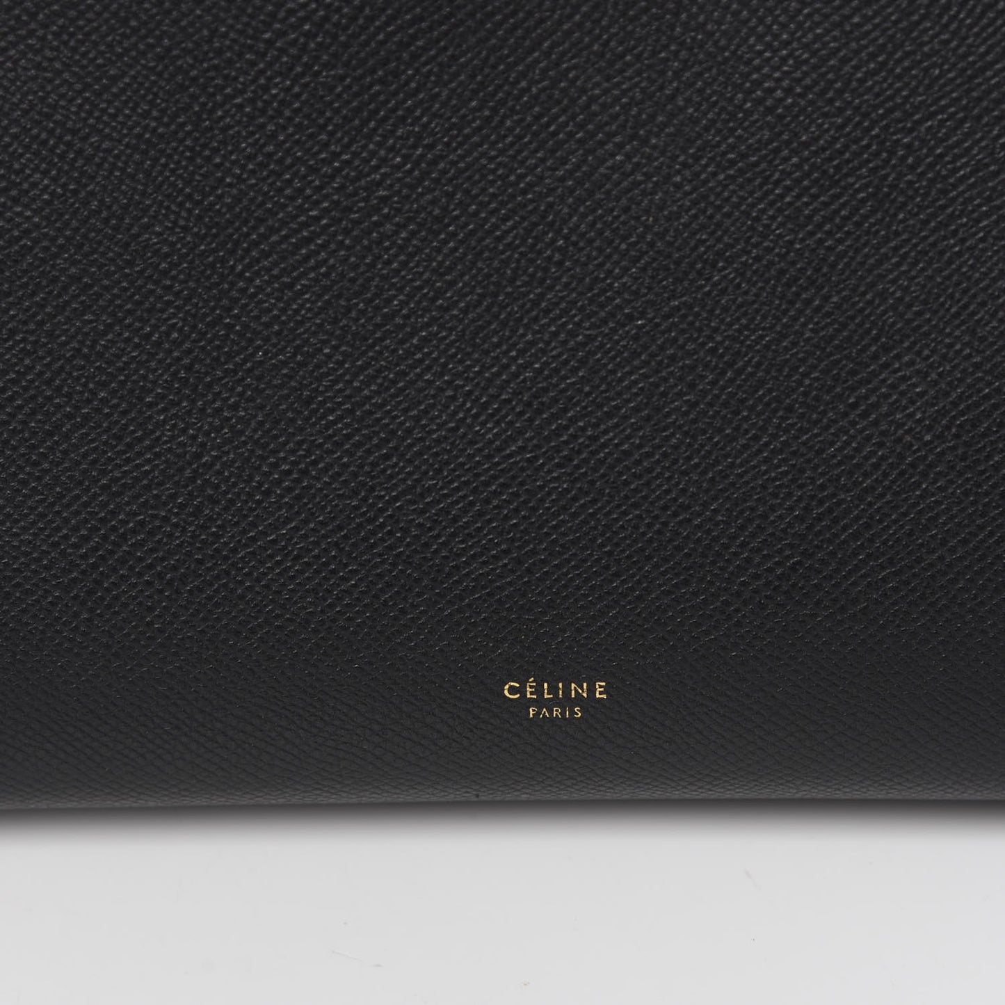 Baby Grained Calfskin Mini Belt Bag Black