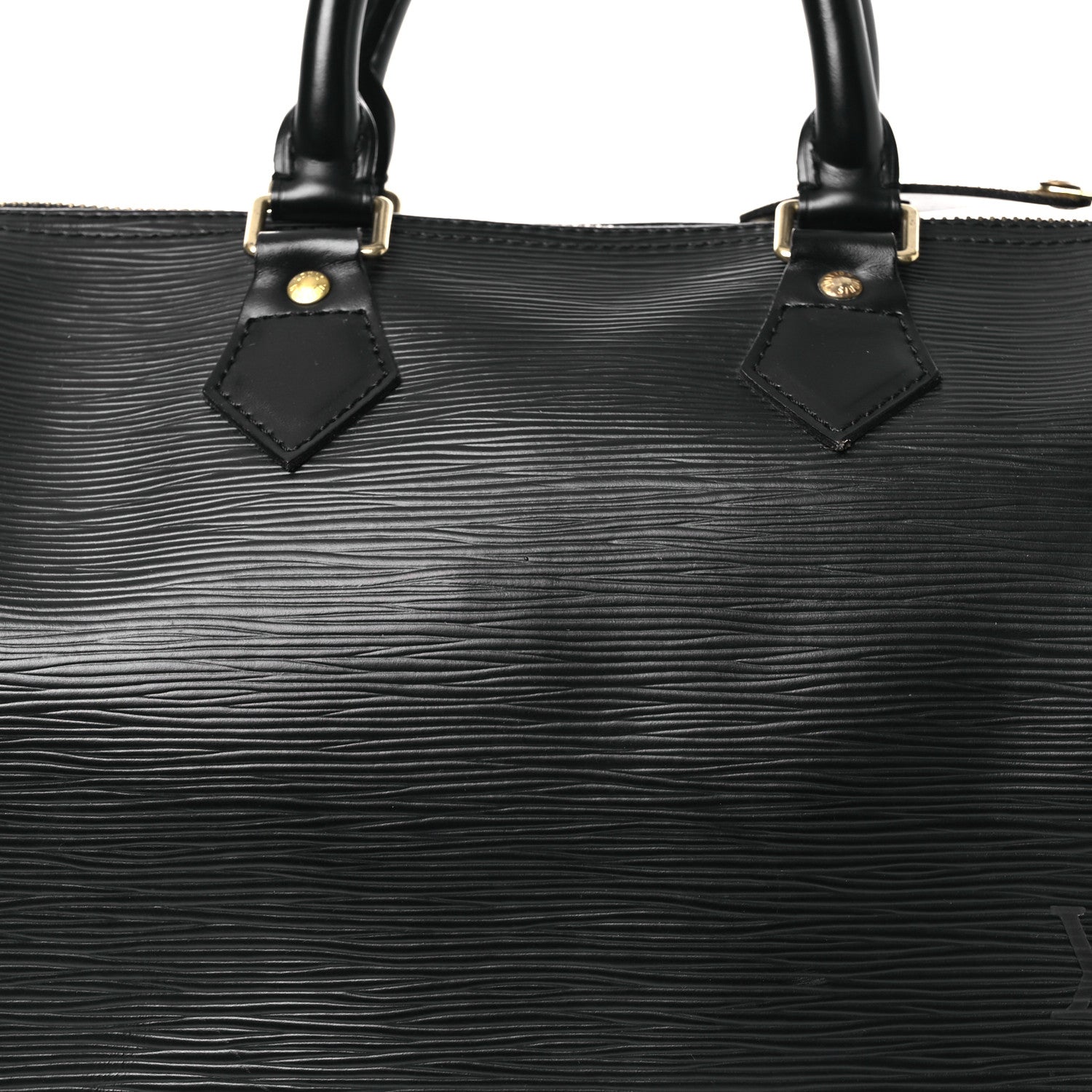 Louis Vuitton Epi Speedy 25 Black 8 of 13