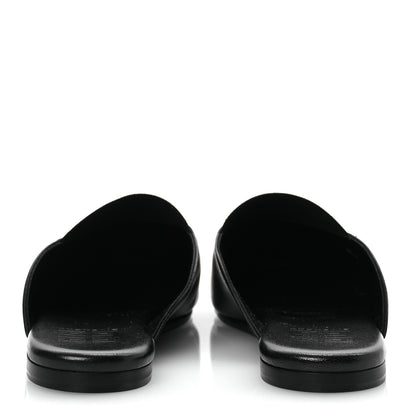 Givenchy Calfskin Dune Bedford Logo Mule Slides 36 Black 6 of 13