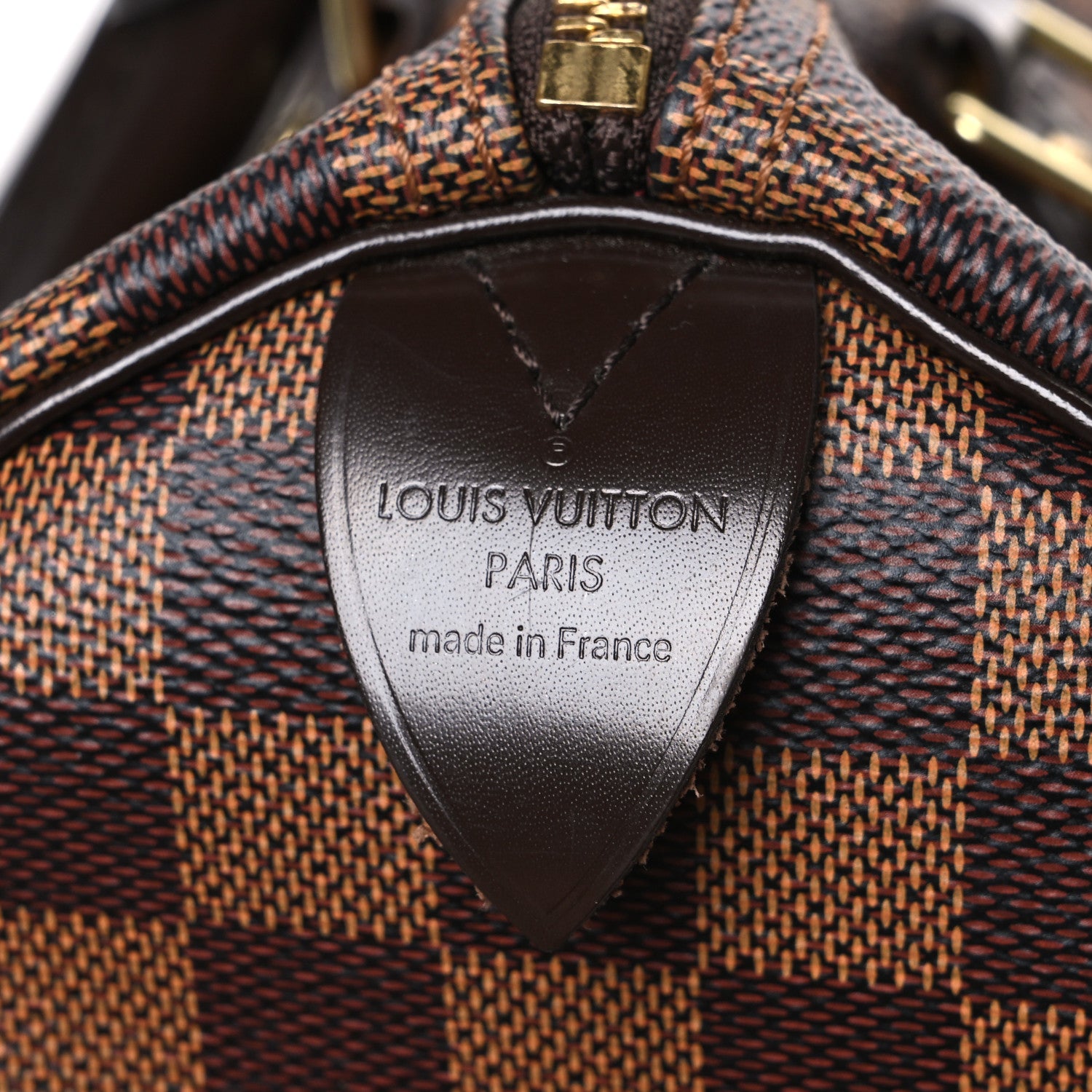 Louis Vuitton Damier Ebene Speedy 30 6 of 10