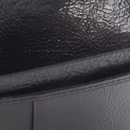 Gucci Fluffy Calfskin Morpheus Passport Case Black 7 of 8