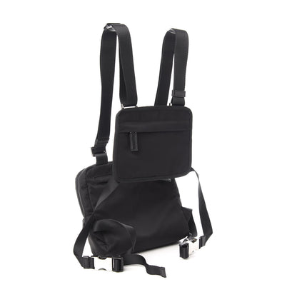 Prada Tessuto Nylon Montagna Harness Bag Black 2 of 10