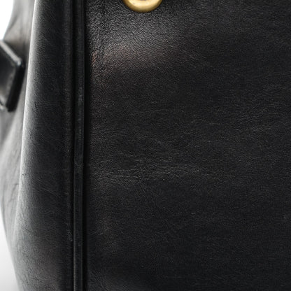 Saint Laurent Calfskin Classic Duffle 12 Black 14 of 14