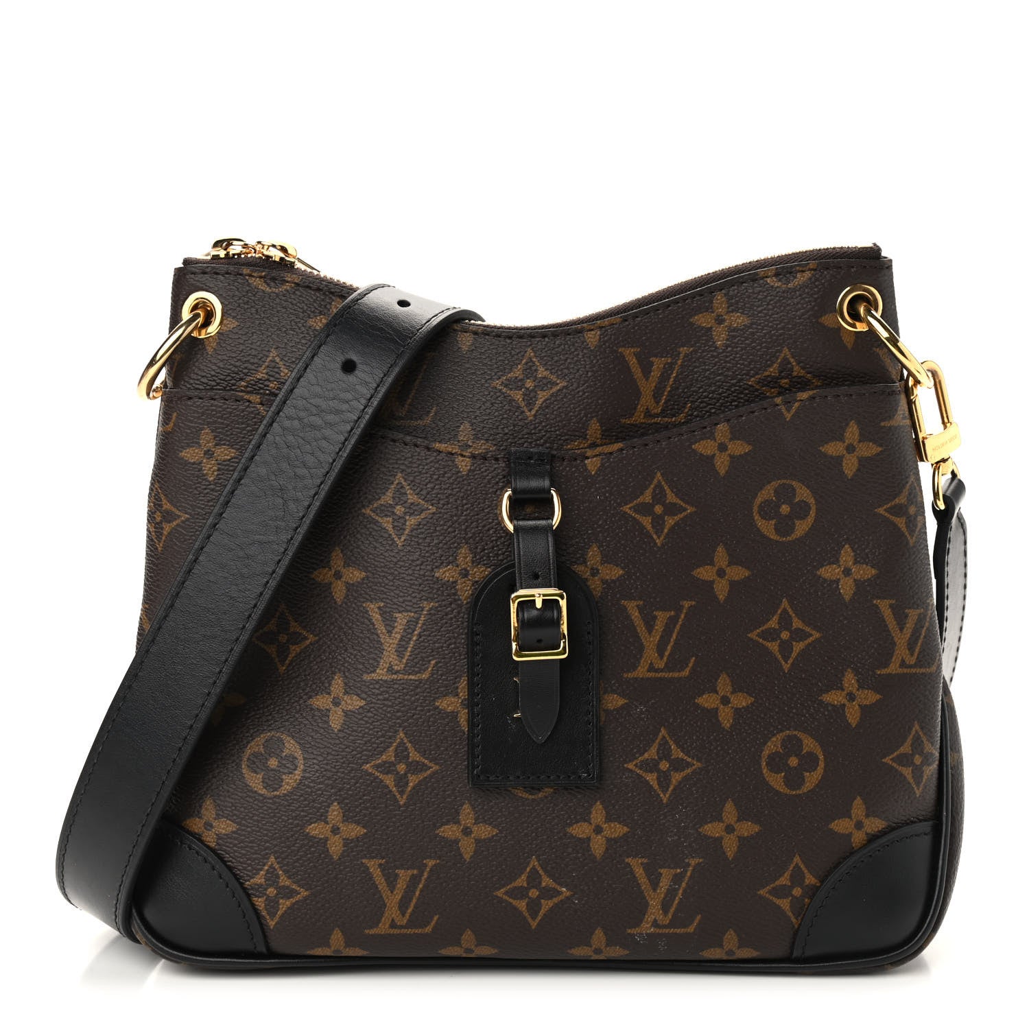 Louis Vuitton Monogram Odeon PM Black 1 of 9