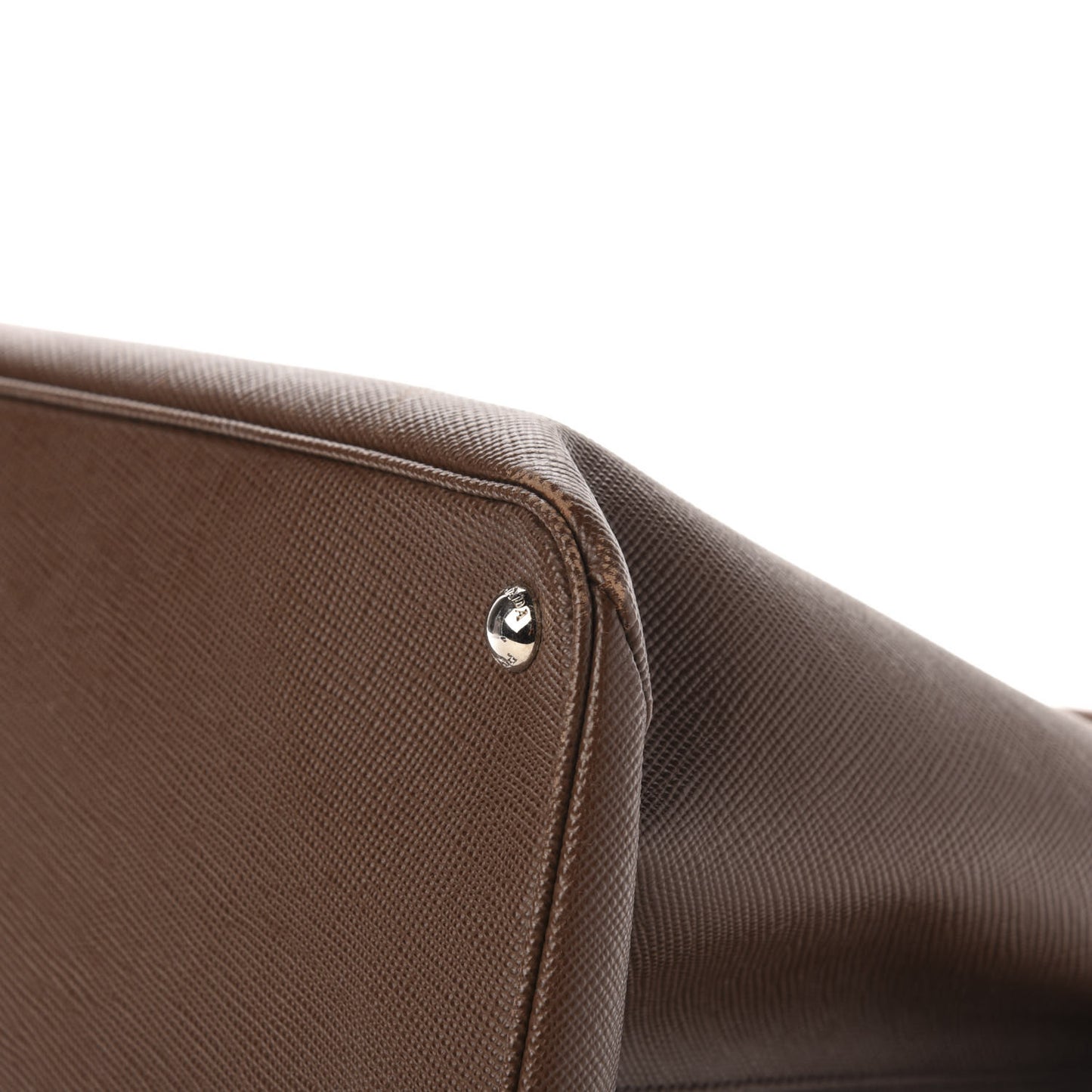 Saffiano Cuir Twin Tote Cacao