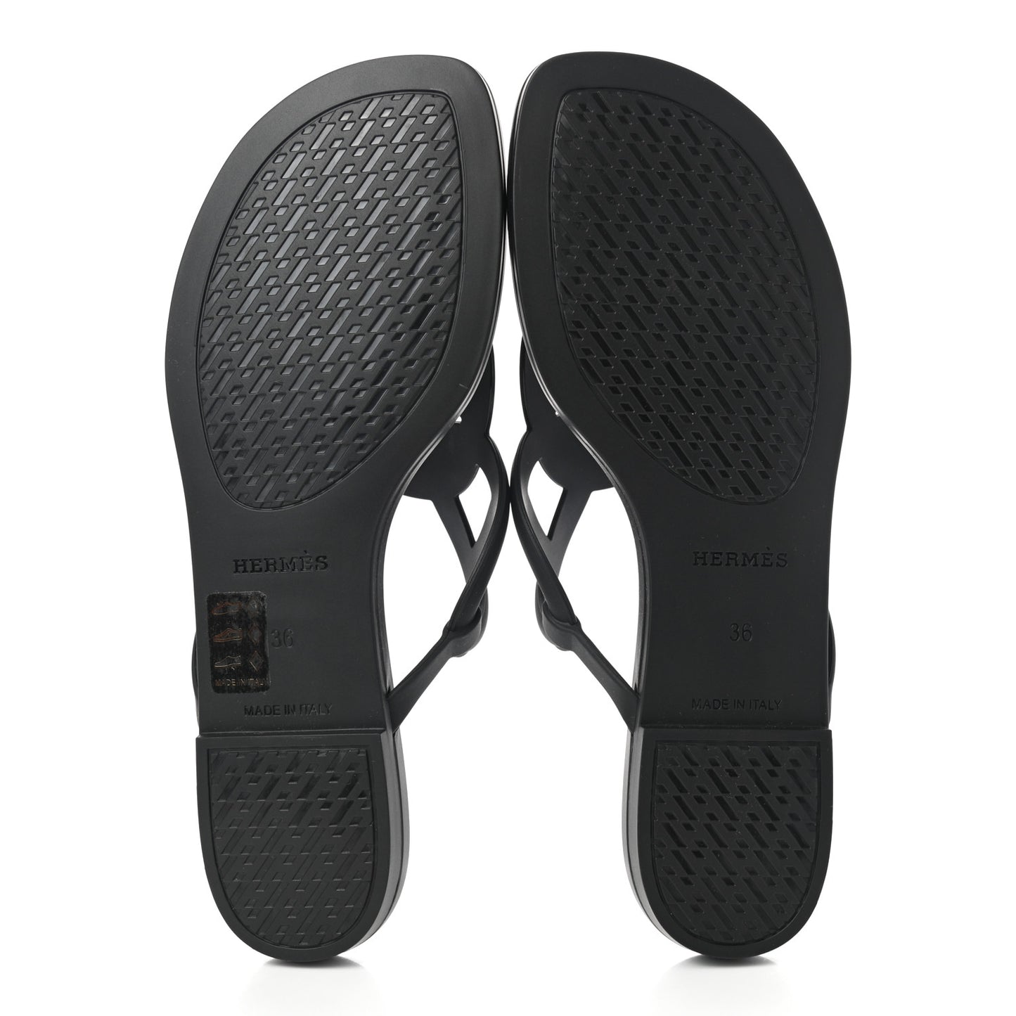 Rubber Womens Egerie Sandals 36 Black