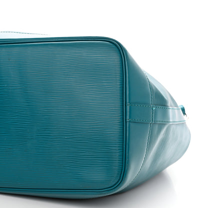 Louis Vuitton Epi Noe Cyan 9 of 12