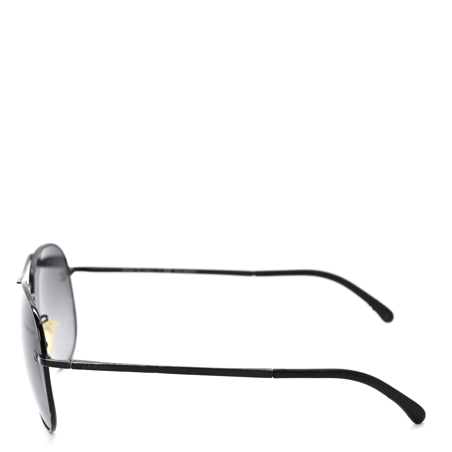 Chanel Aviator CC Sunglasses 4189-T-Q Matte Brown Dark Grey 3 of 7
