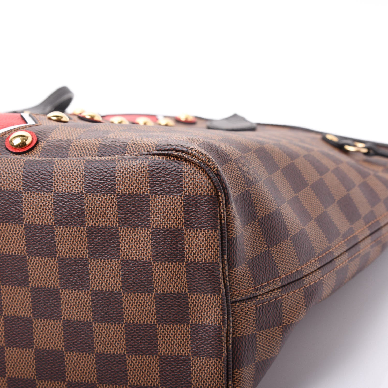 Louis Vuitton Damier Ebene Karakoram Neverfull MM 8 of 11