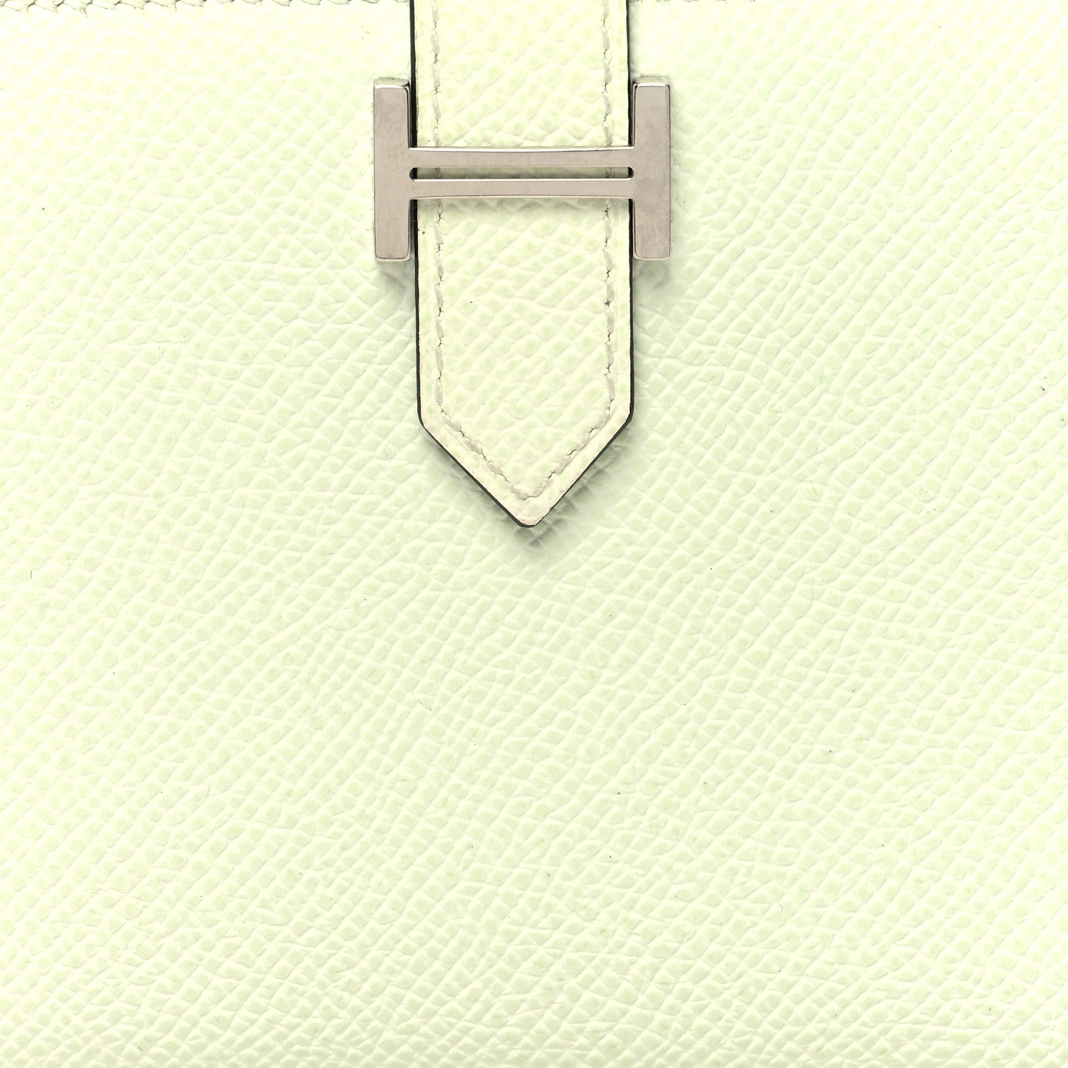 Hermes Epsom Bearn Compact Wallet Vert Fizz 9 of 11