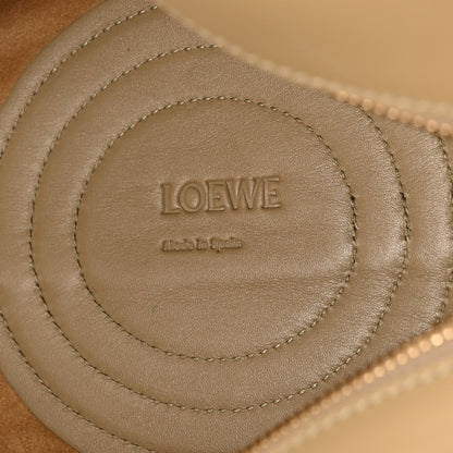 Loewe Shiny Nappa Calfskin Small Paseo Bag Clay Green 6 of 11