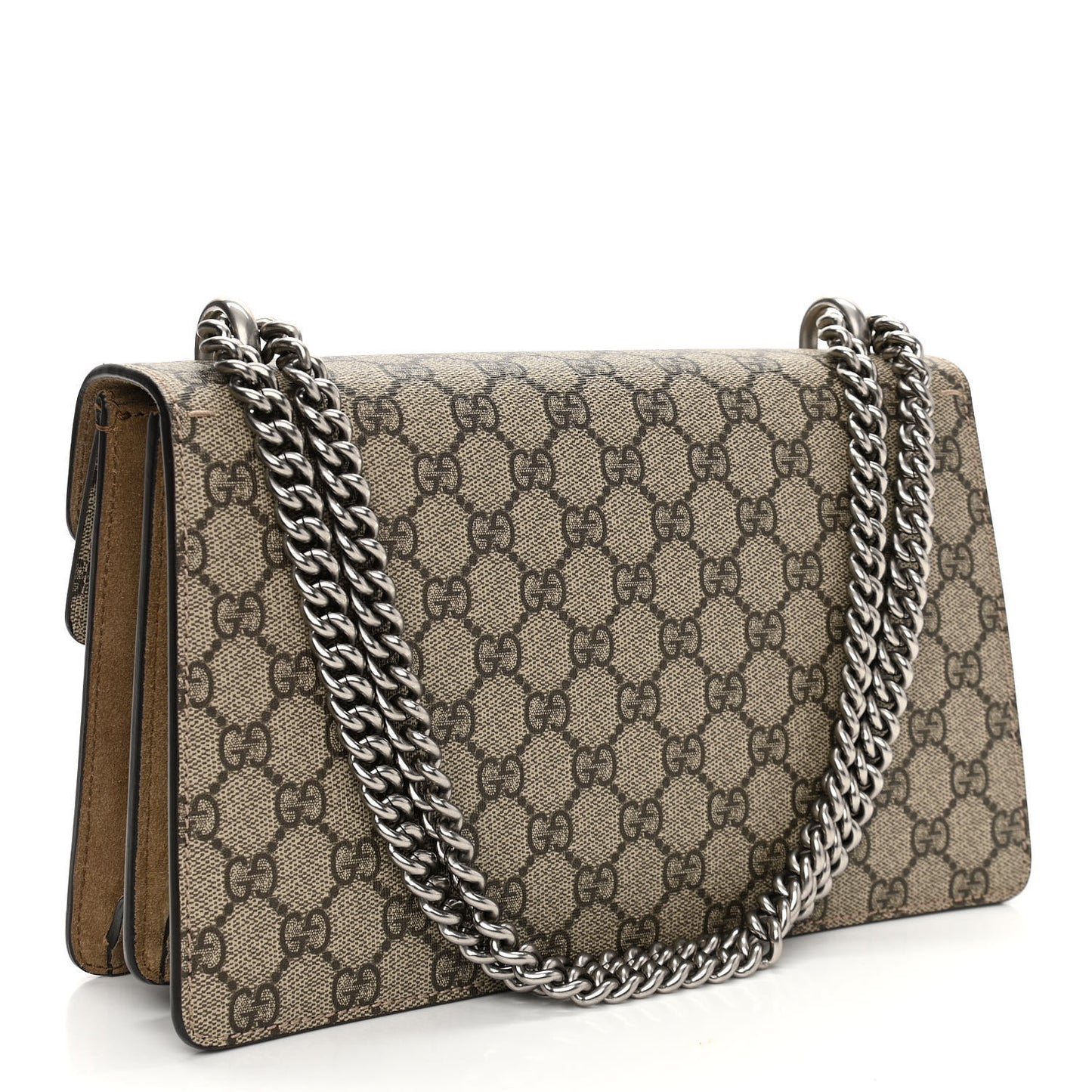 GG Supreme Monogram Small Dionysus Shoulder Bag Taupe