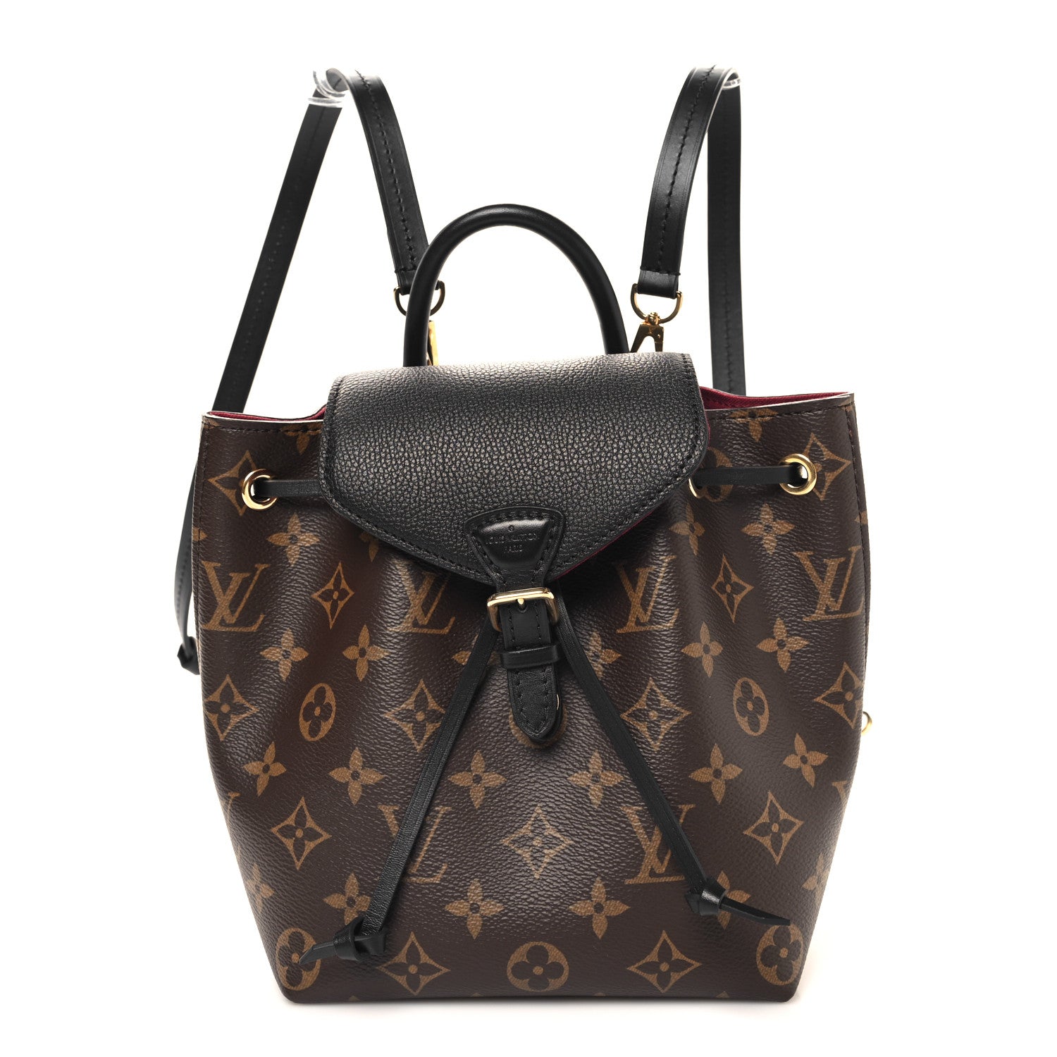 Louis Vuitton Monogram BB Montsouris NM Backpack Black 1 of 9